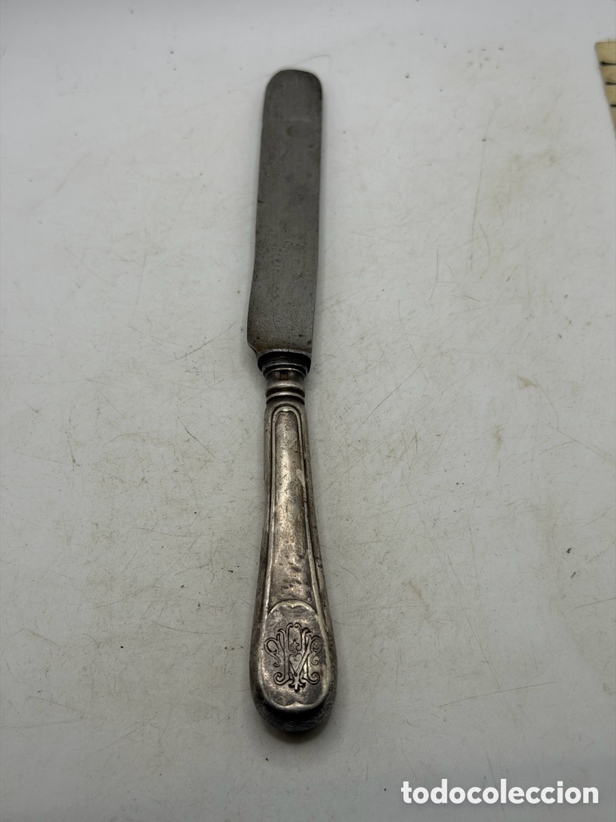 Antig&uuml;edades: Cuchillo Antiguo de Plata