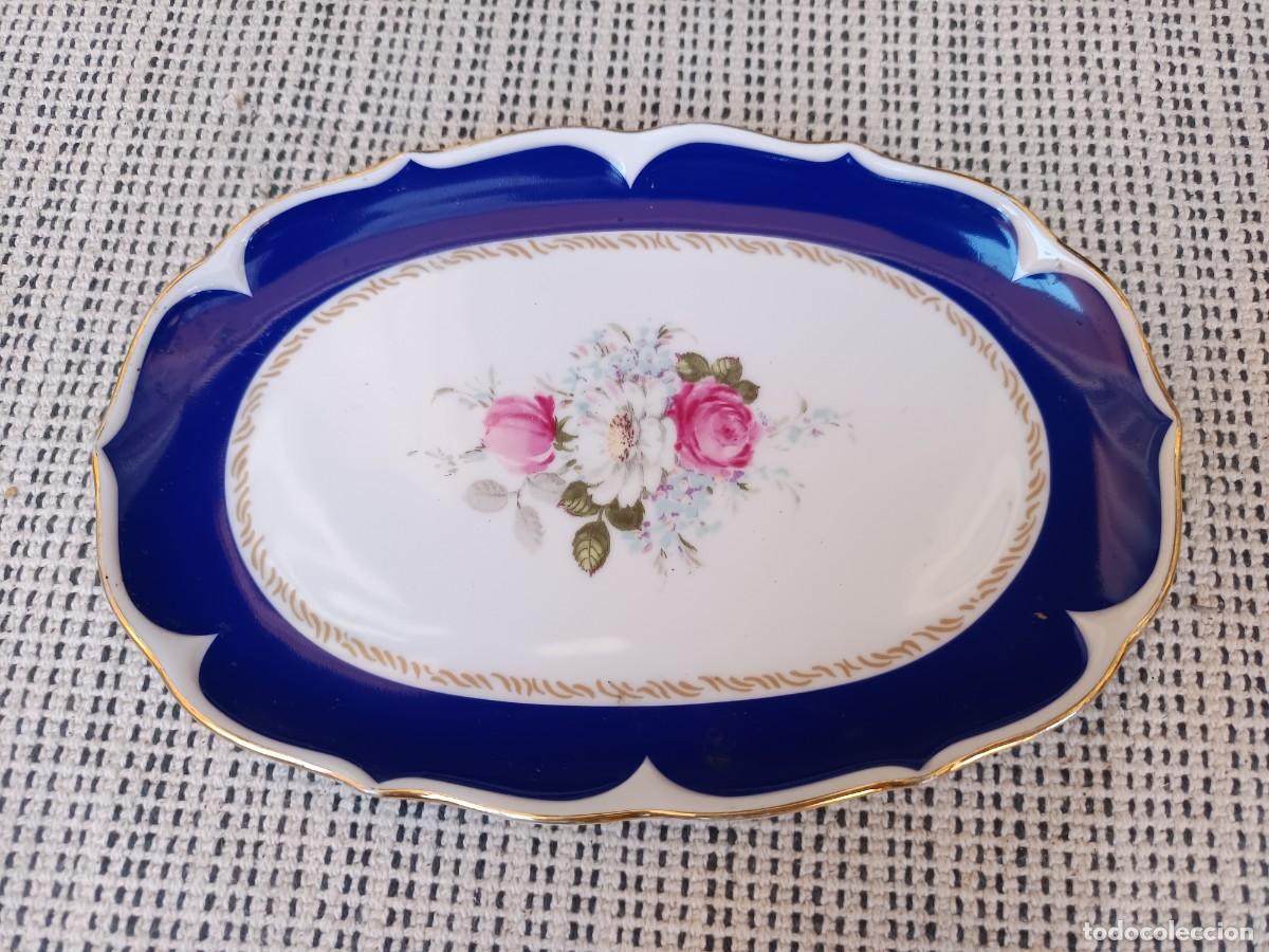 Antig&uuml;edades: Antiguo Platito/ bandejita de porcelana Graf Von Henneberg 1777