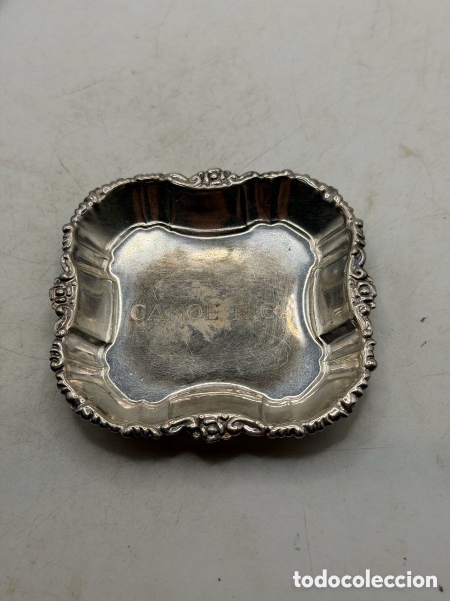 Antig&uuml;edades: Antigua Bandeja Plateada