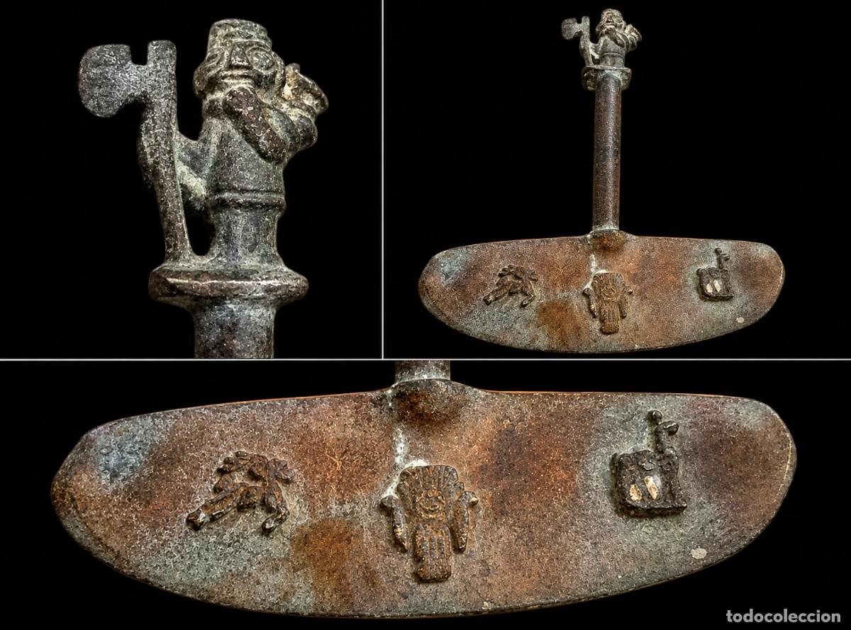 Antig&uuml;edades: Arqueolog&iacute;a. Tumi Inca 1200-1450 D.C.
