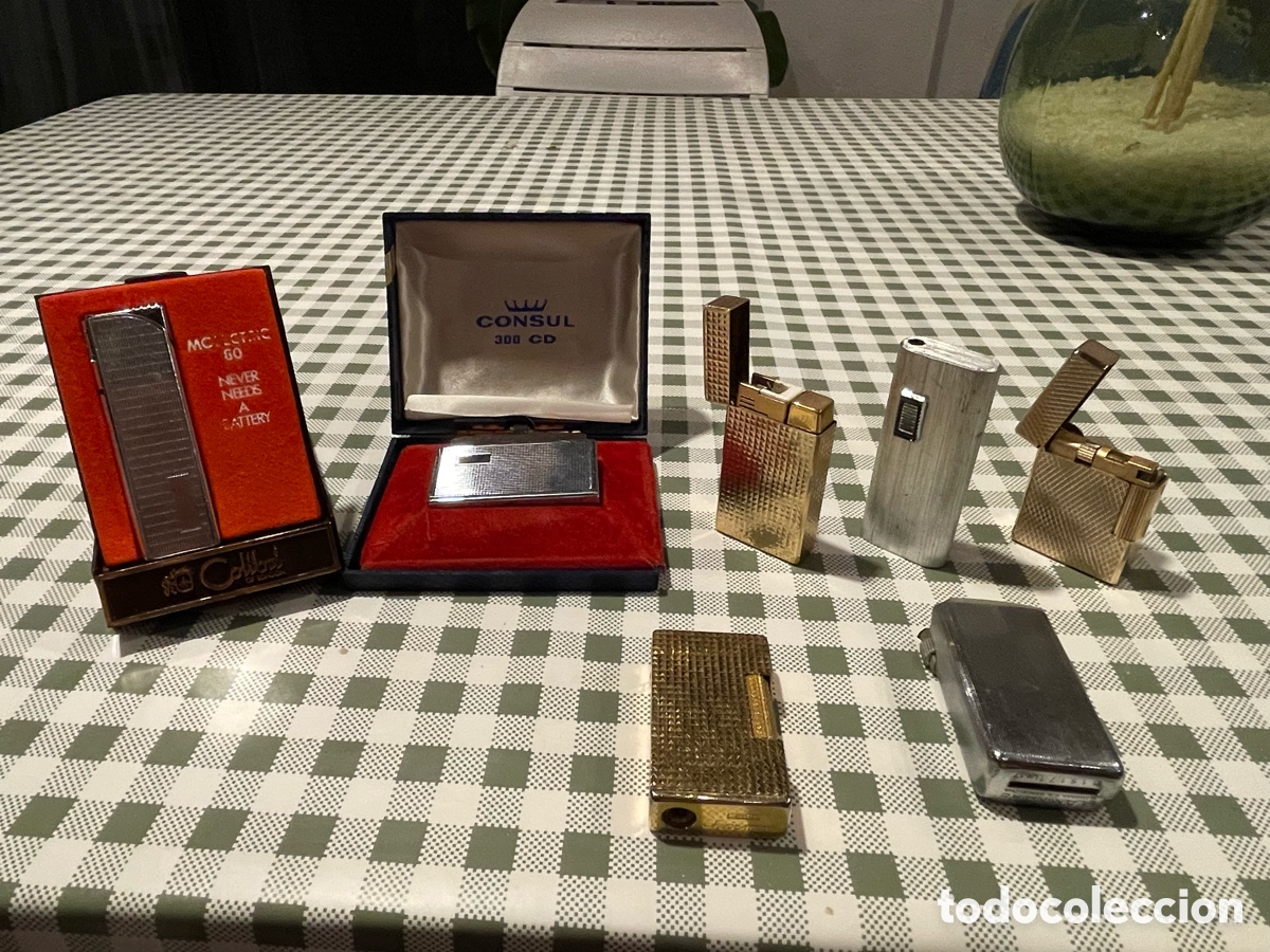 Antig&uuml;edades: Lote mecheros (consul, colibr&iacute;, KBL, hadson)
