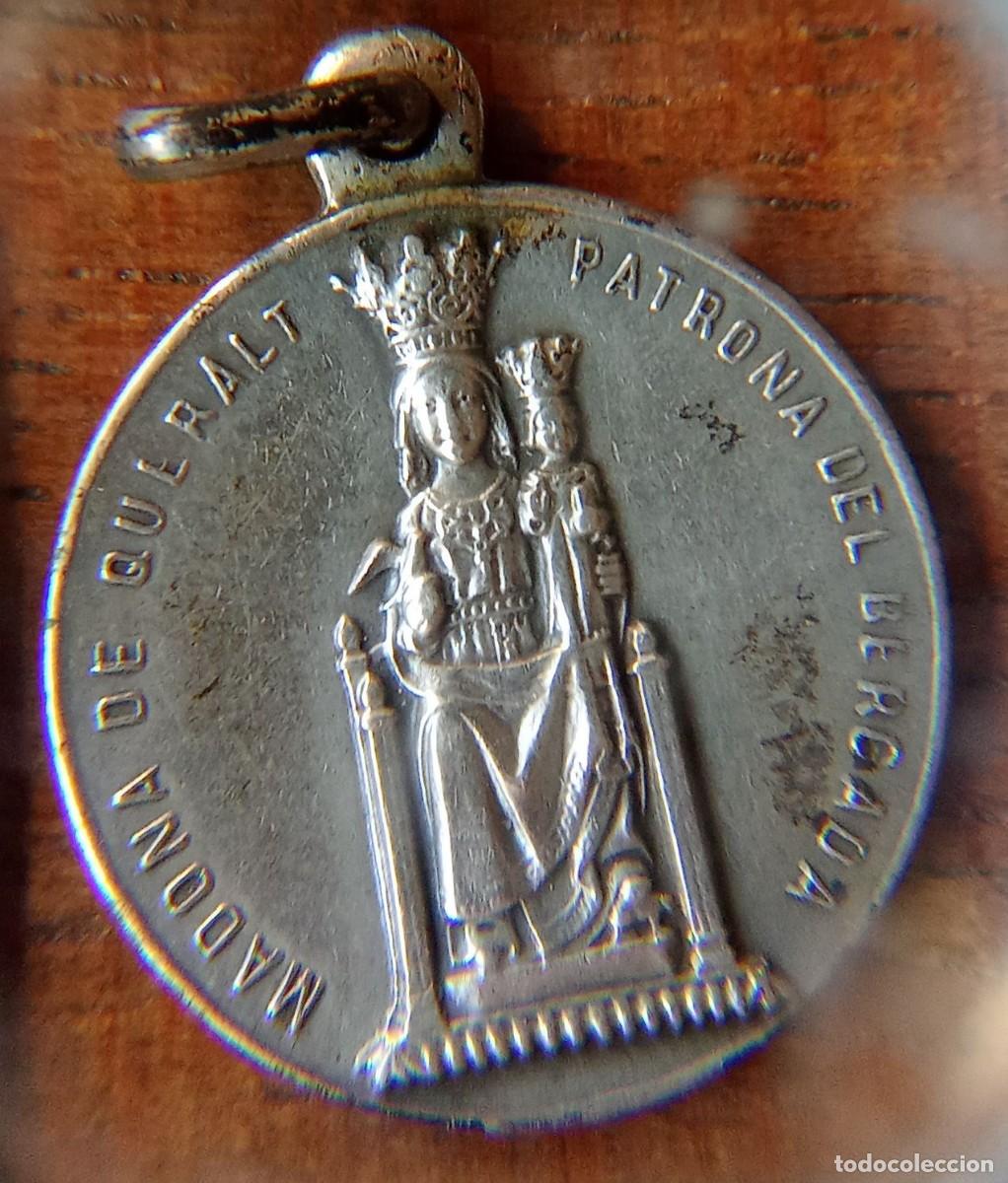 Antig&uuml;edades: Medalla Mare de D&eacute;u de Queralt. Berga