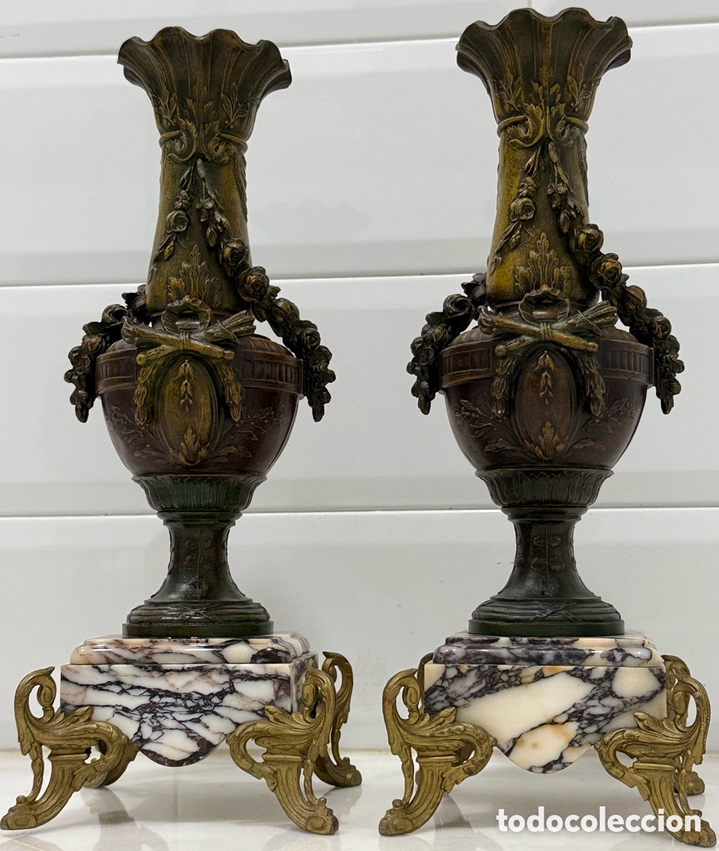 Antig&uuml;edades: ANTIGUAS COPAS FRANCESAS ESTILO NAPOLE&Oacute;N SIGLO XIX
