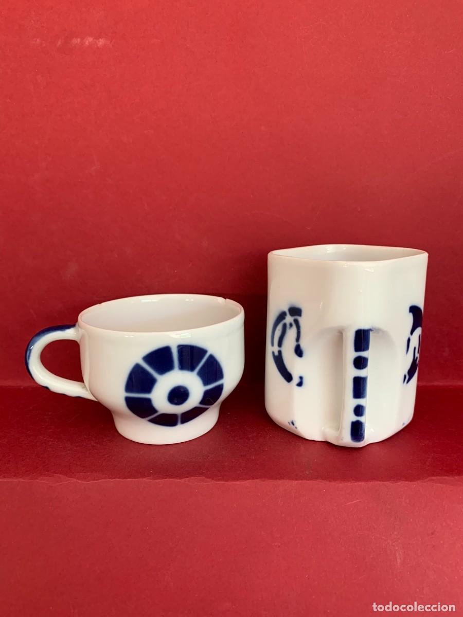 Antig&uuml;edades: SARGADELOS, DOS TAZAS DE CAF&Eacute; - Foto 3