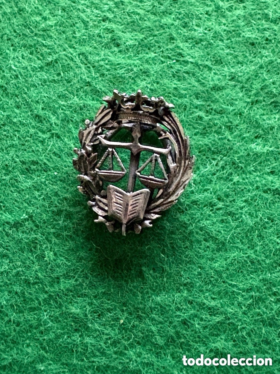 Antig&uuml;edades: Insignia profesional de Derecho, plata de ley (A2)