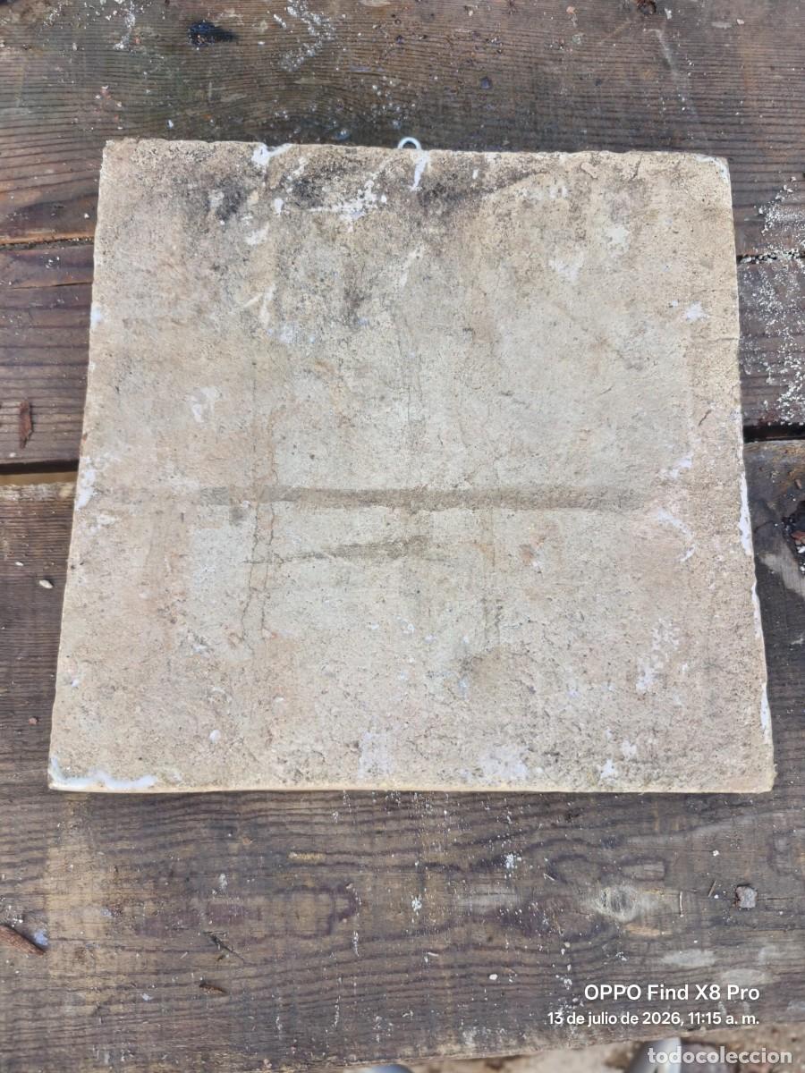 Antig&uuml;edades: AZULEJO ANTIGUO DE MANISES DE 20 X 20 CMS - Foto 2