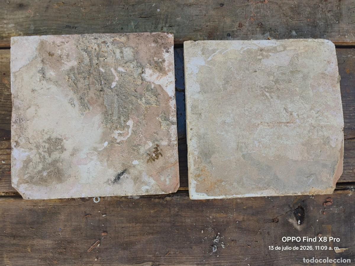 Antig&uuml;edades: AZULEJOS ANTIGUOS DE MANISES DE 20 X 20 CMS