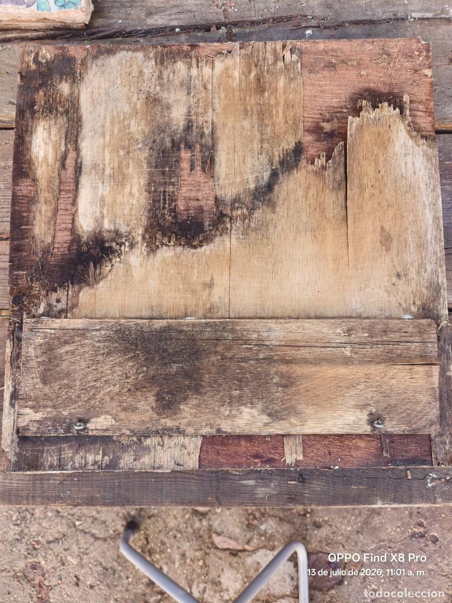 Antig&uuml;edades: PANEL AZULEJOS ANTIGUOS DE MANISES PARA COLGAR DE 41 X 41 CMS - Foto 2
