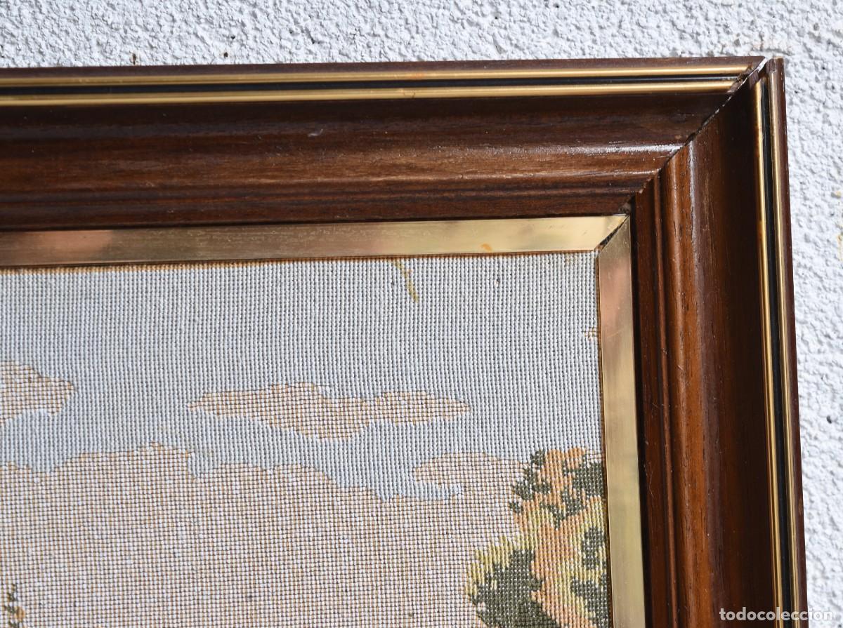 Antig&uuml;edades: Tapiz franc&eacute;s con escena buc&oacute;lica - Foto 8