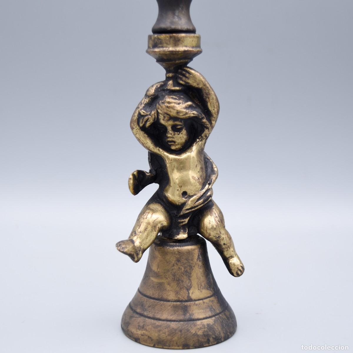 Antig&uuml;edades: Campana de bronce - Putti - Foto 9