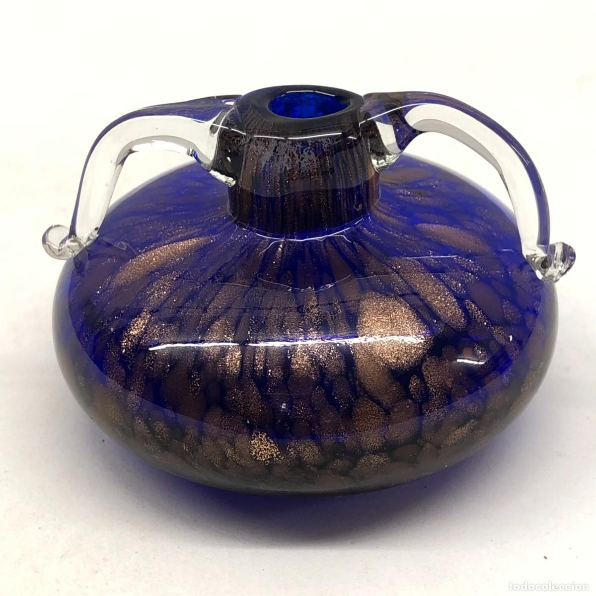 Antig&uuml;edades: PRECIOSO JARRITA DE CRISTAL DE MURANO - PERFUME - RAR&Iacute;SIMO - PIEZA DE MUSEO - 8 CM / 551