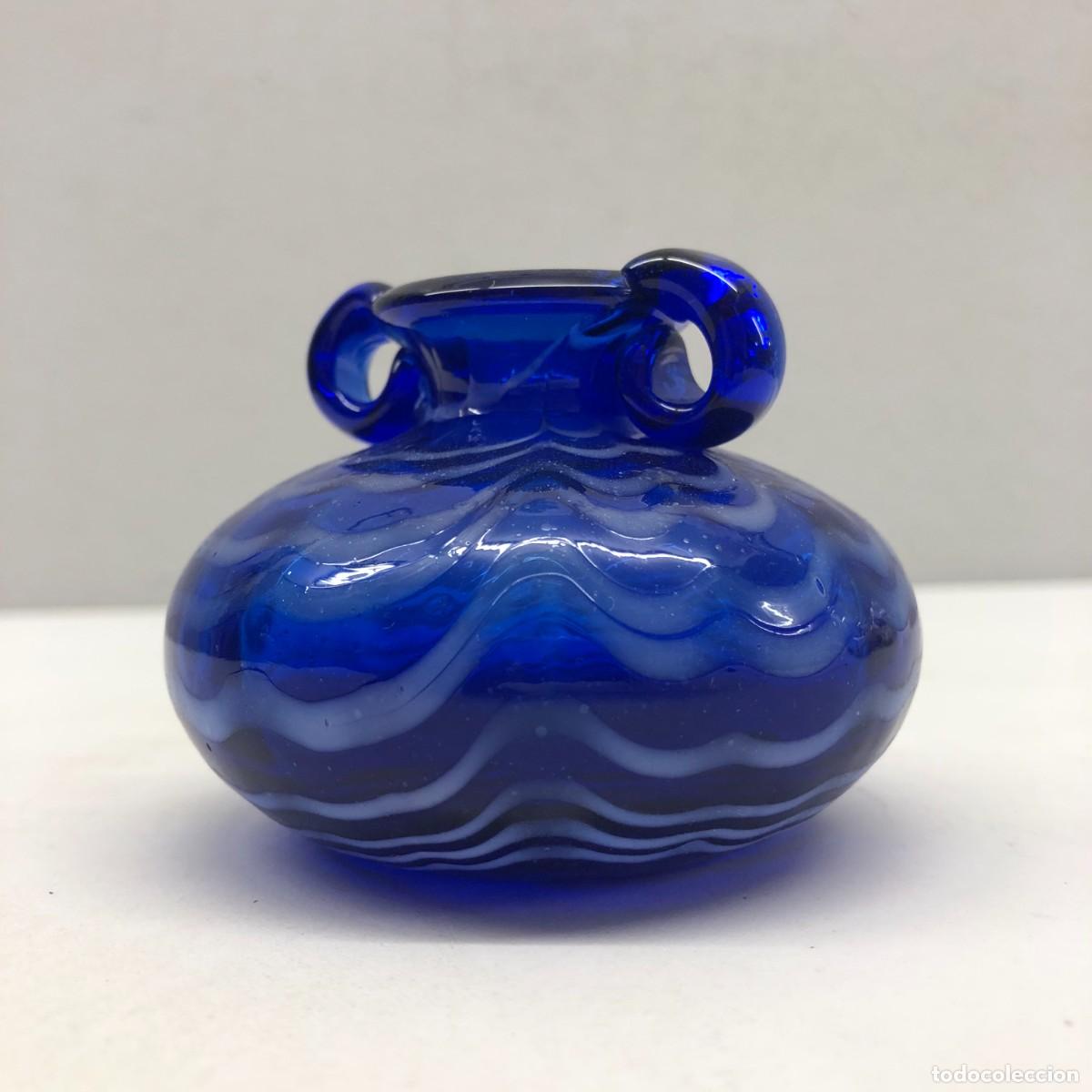 Antig&uuml;edades: PRECIOSA JARRITA DE CRISTAL VIDRIADO - IMITANDO LOS ORIGINALES ROMANOS - PIEZA DE MUSEO - 8 CM / 553