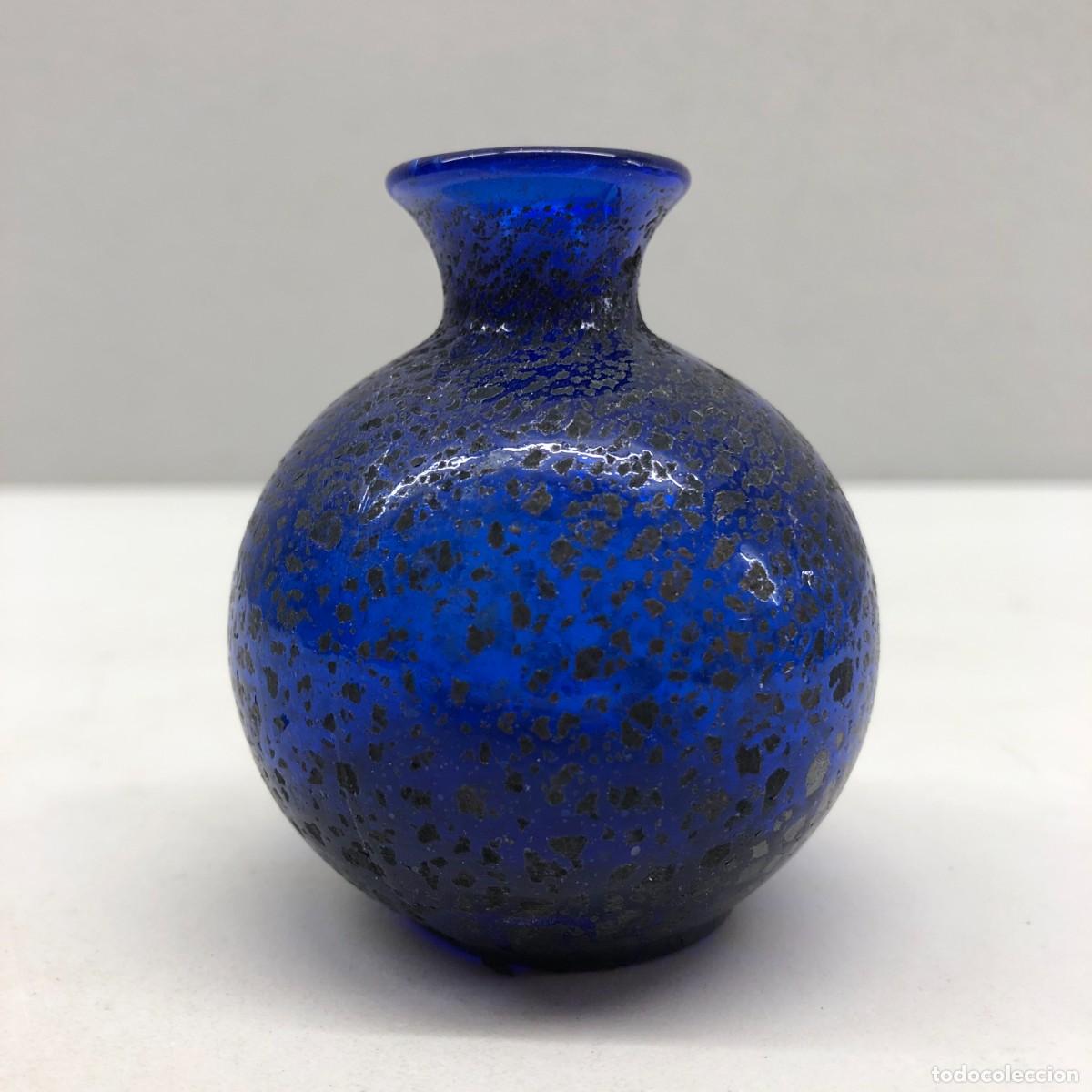 Antig&uuml;edades: PRECIOSA JARRITA DE CRISTAL - IMITANDO LAS JARRITAS ROMANAS - S. XIX - RARA - 7 CM / 554