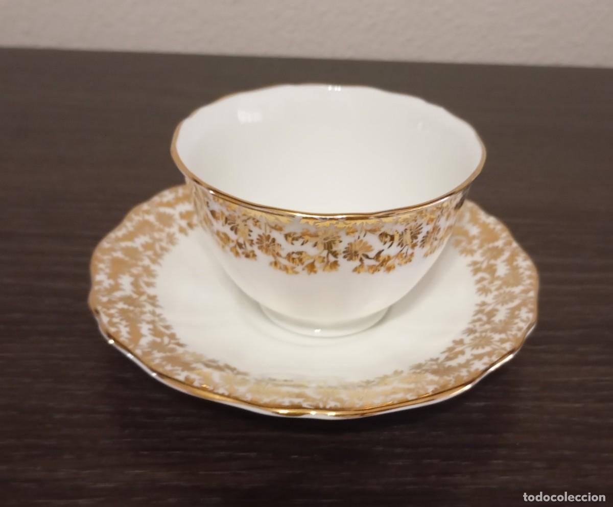 Antig&uuml;edades: BONITO AZUCARERO+PLATILLO DE PORCELANA FINA DE LA MARCA ADDERLEY,VINTAGE DE LOS A&Ntilde;OS 50-60