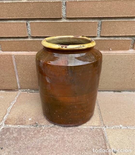 Antiquit&eacute;s: TINAJA DE CERAMICA CATALANA