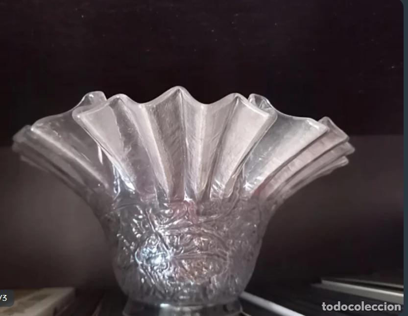 Antig&uuml;edades: Tulipa o portal&aacute;mparas CRISTAL