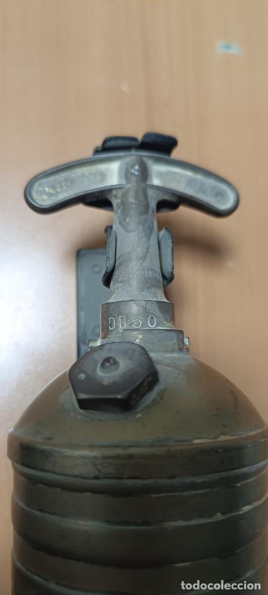 Antig&uuml;edades: ANTIGUO EXTINTOR PYRENE INGLES DE BRONCE - Foto 5