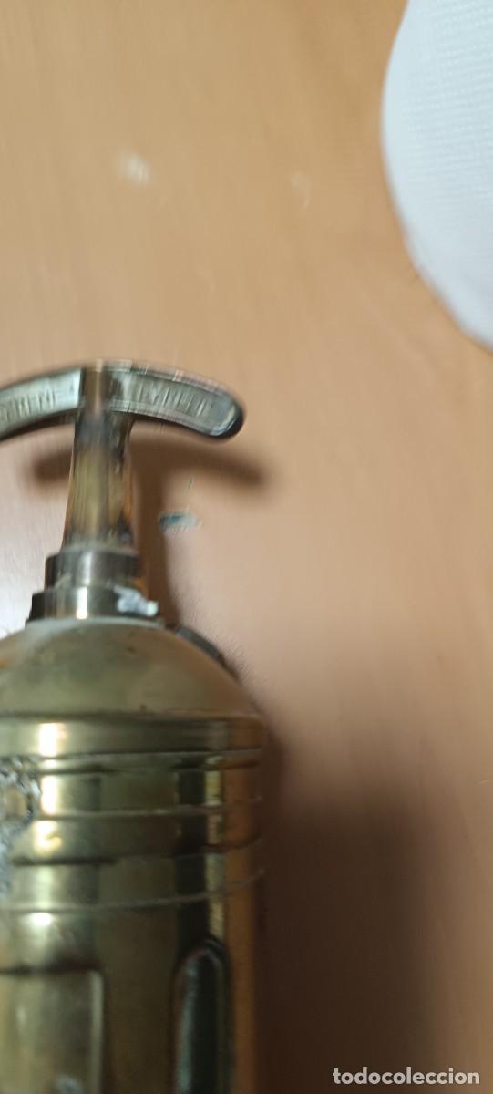 Antig&uuml;edades: ANTIGUO EXTINTOR PYRENE INGLES DE BRONCE - Foto 14