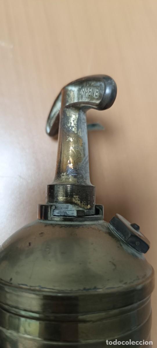 Antig&uuml;edades: ANTIGUO EXTINTOR PYRENE INGLES DE BRONCE - Foto 15