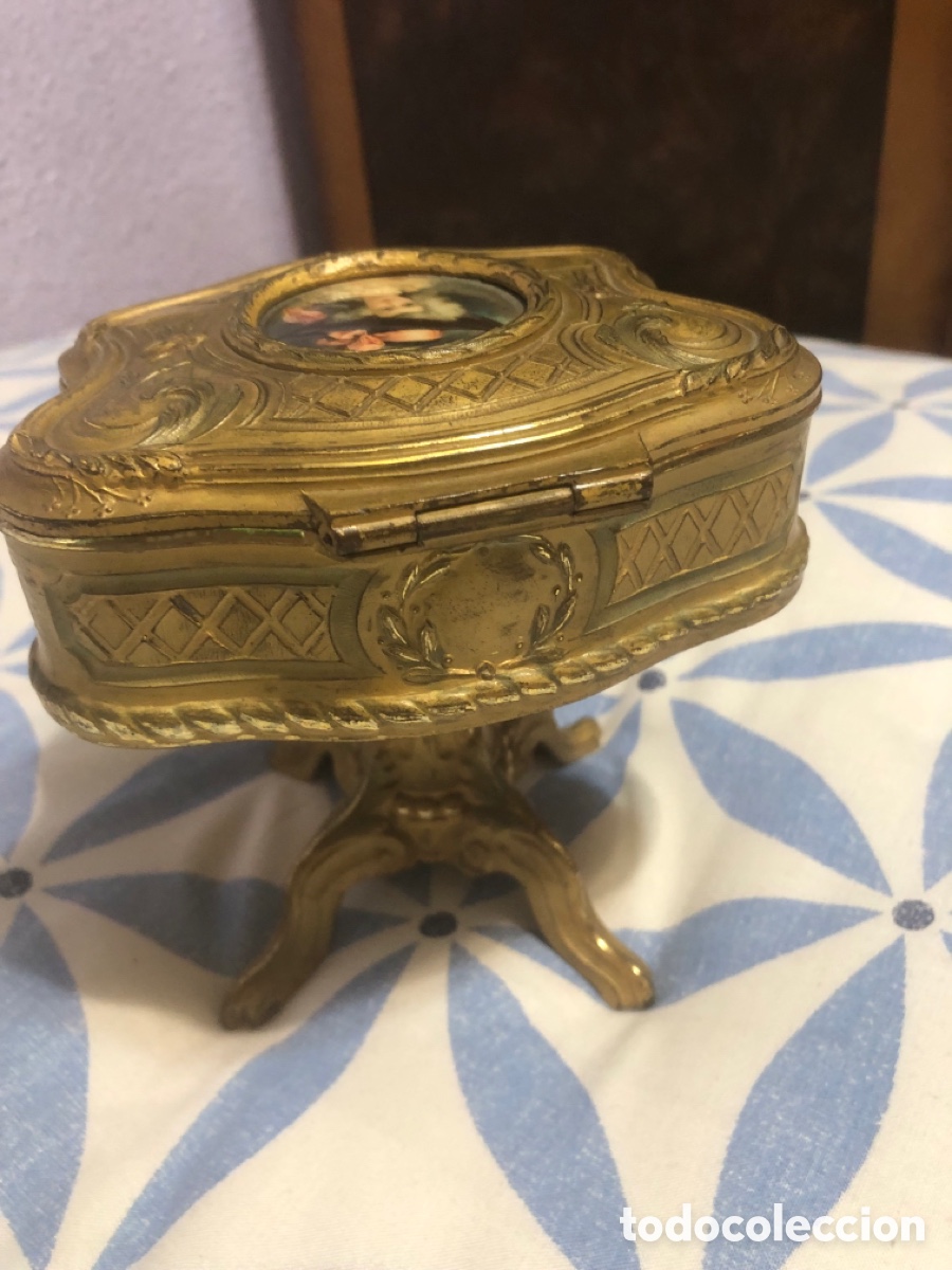 Antig&uuml;edades: Caja joyero&hellip;&hellip;&hellip;&hellip;&hellip;&hellip;&hellip;&hellip;. - Foto 5