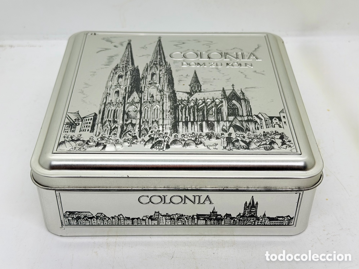 Antiguidades: Caja Met&aacute;lica de Colecci&oacute;n