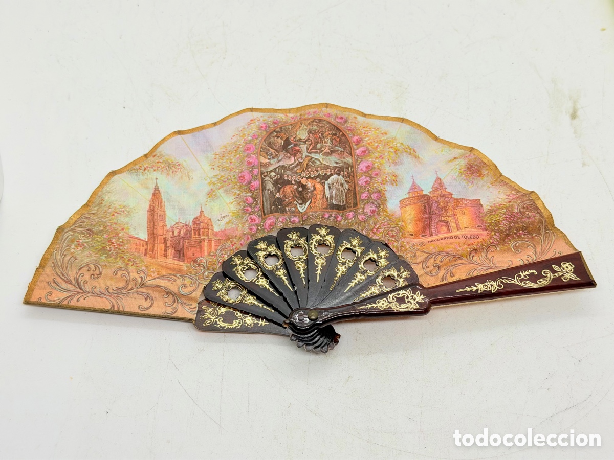 Antig&uuml;edades: Antiguo Abanico de Tela