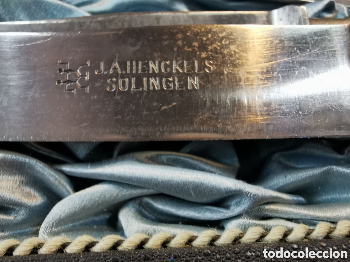Antig&uuml;edades: Cuchillos con caja SOLINGEN - Foto 5
