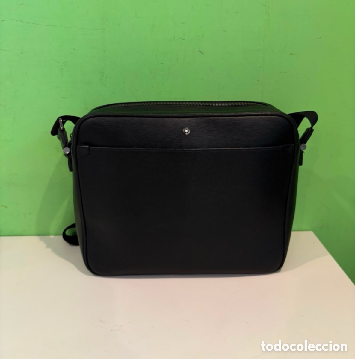 Antiquit&auml;ten: Malet&iacute;n Montblanc Meisterst&uuml;ck original de piel para port&aacute;til y documentos &ndash; Como nuevo