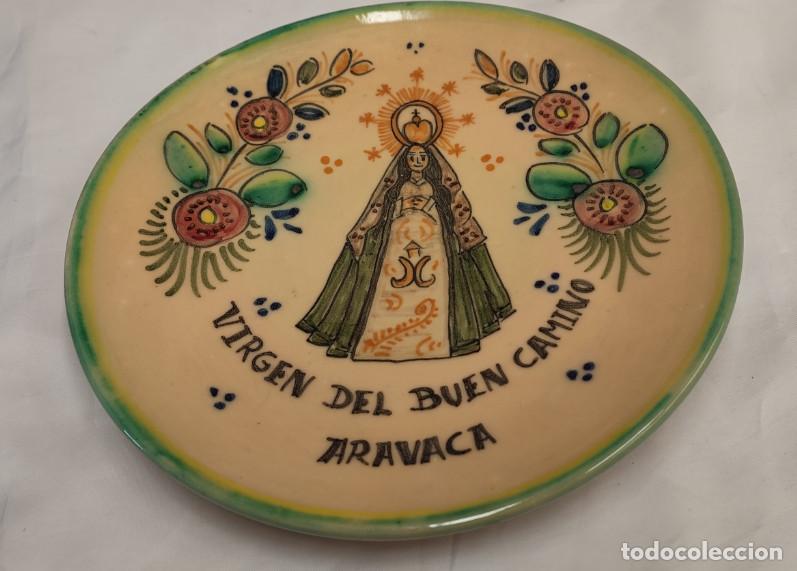 Antig&uuml;edades: PLATO PARA COLGAR, VIRGEN DEL BUEN CAMINO, ARAVACA, CYR PUENTE DEL ARZOBISPO