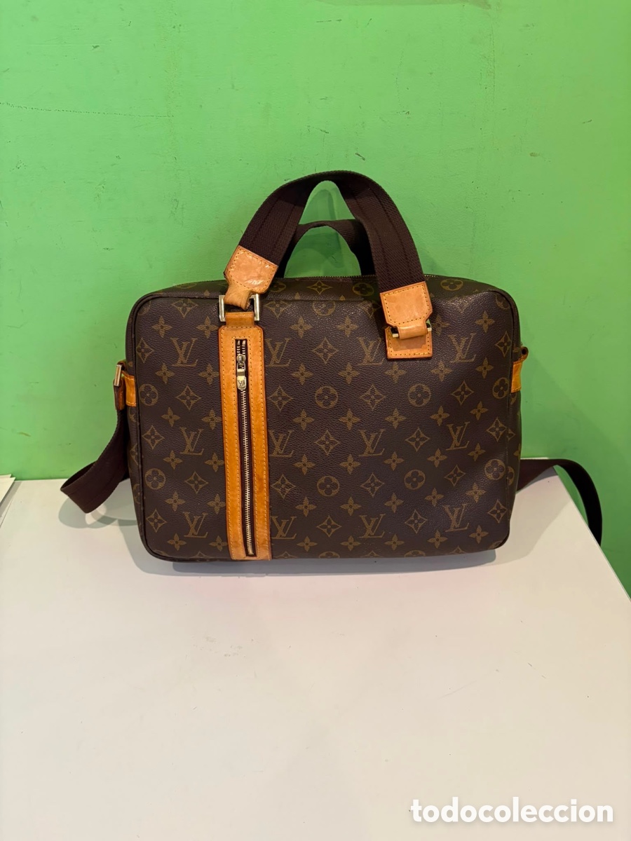 Antiques: Louis Vuitton Monogram malet&iacute;n original para port&aacute;til y documentos &ndash; A&ntilde;o 2011