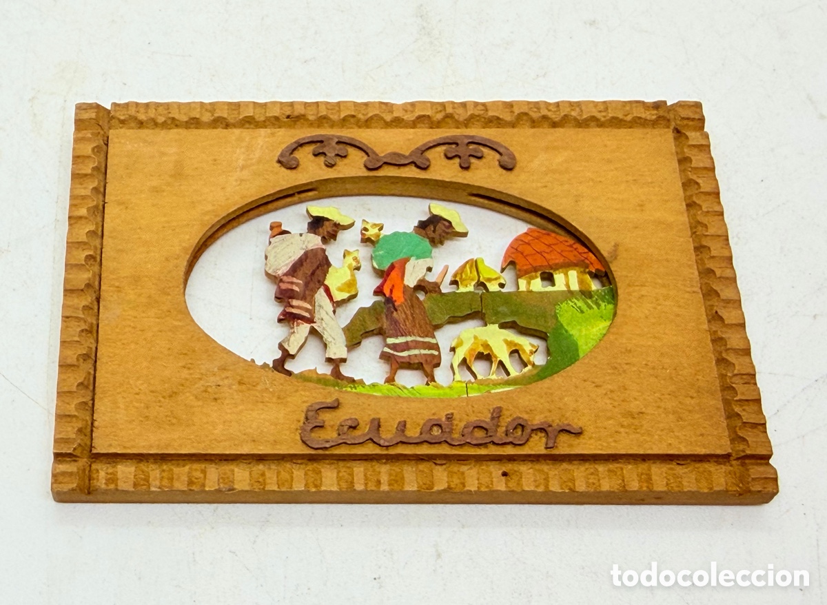 Antig&uuml;edades: Relieve Antiguo de Madera - Foto 1