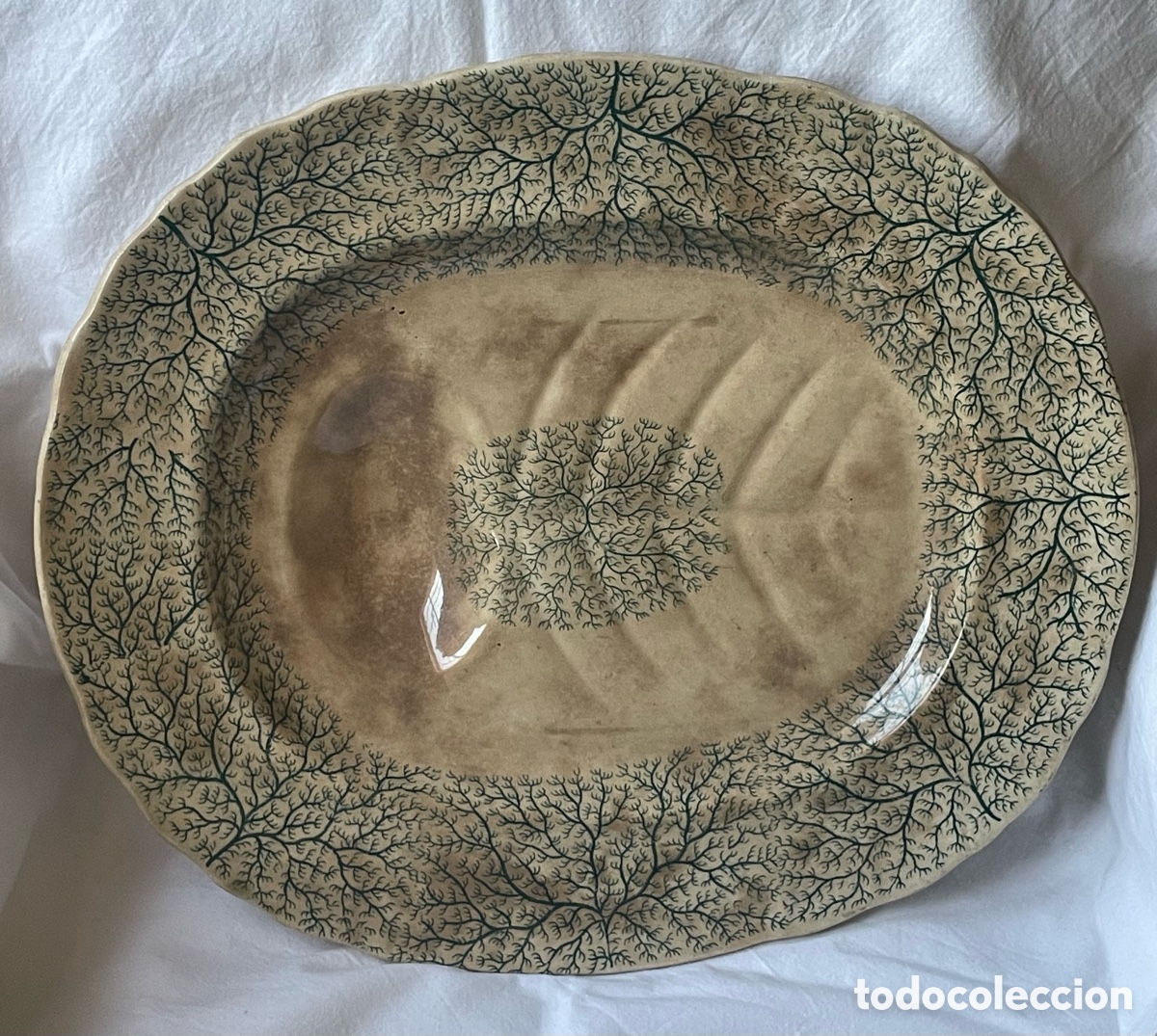 Antig&uuml;edades: BANDEJA O FUENTE PICKMAN SXIX