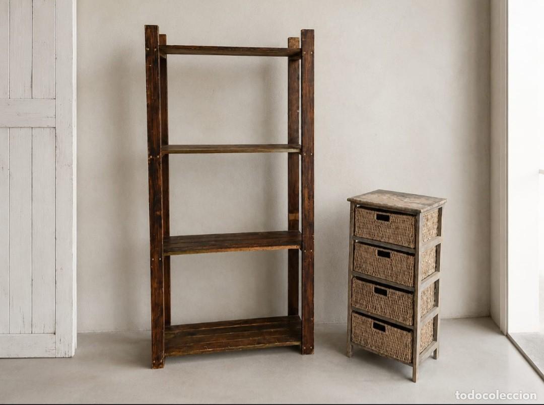 Antig&uuml;edades: 2 dos muebles de cocina o despensa vintage.