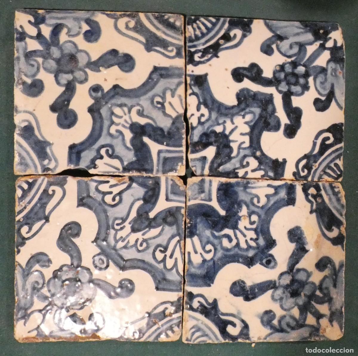 Antig&uuml;edades: Azulejo, Azulejos Portugal siglo 17