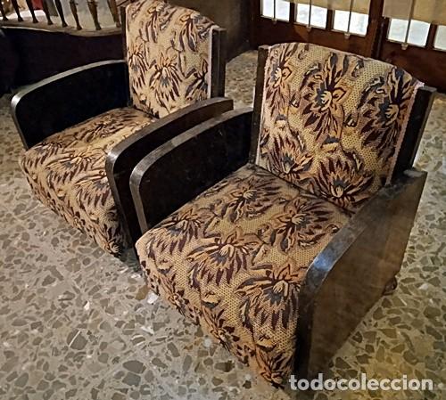 Antig&uuml;edades: Sillones o butacas art deco de los a&ntilde;os 20-30