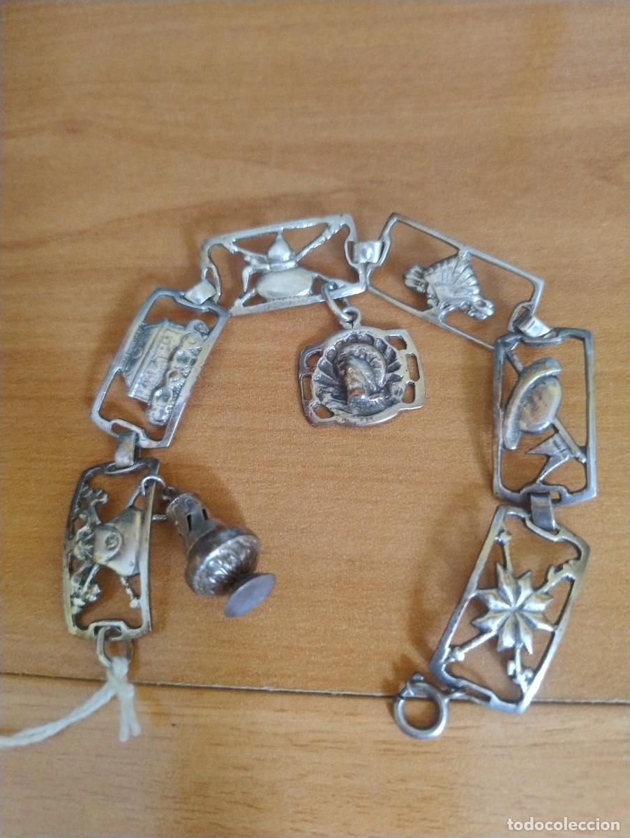 Antiques: ANTIGUA PULSERA RELIGIOSA, SANTIAGO DE COMPOSTELA
