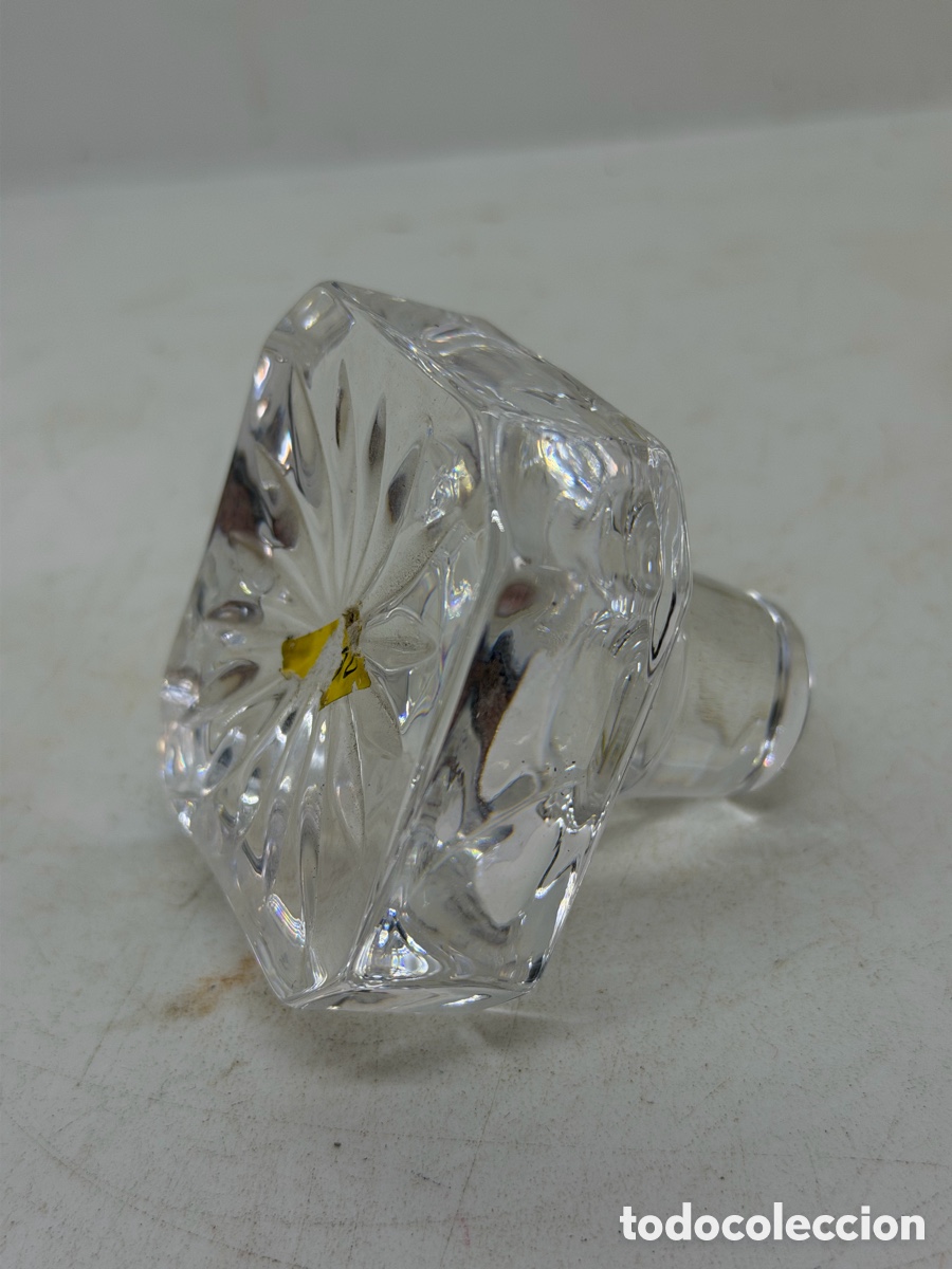 Antig&uuml;edades: Tap&oacute;n de Cristal Antiguo