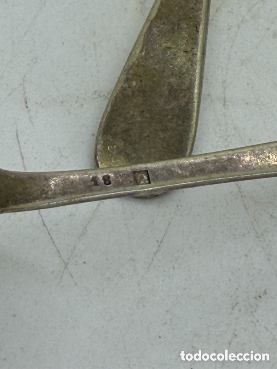Antig&uuml;edades: Lote de Antiguas Cucharas Plateadas - Foto 4