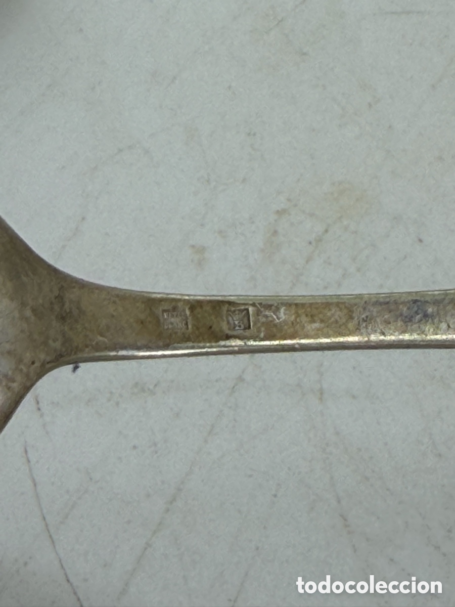 Antig&uuml;edades: Lote de Antiguas Cucharas Plateadas - Foto 5