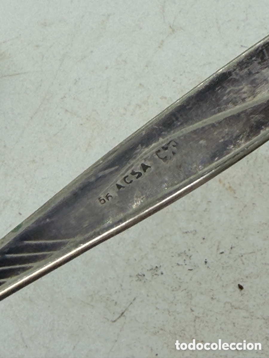 Antig&uuml;edades: Lote de Antiguas Cucharas Plateadas - Foto 6