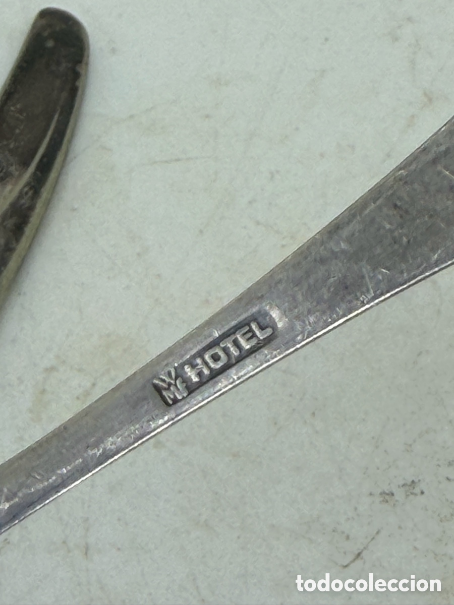 Antig&uuml;edades: Lote de Antiguas Cucharas Plateadas - Foto 7