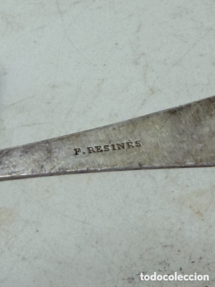Antig&uuml;edades: Lote de Antiguas Cucharas Plateadas - Foto 8