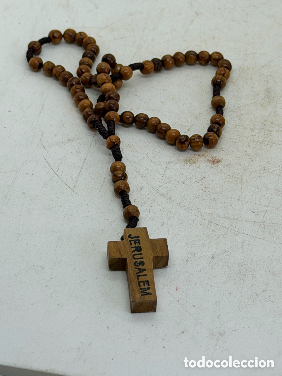 Antig&uuml;edades: Antigua Cruz de Madera Sagrada - Foto 2