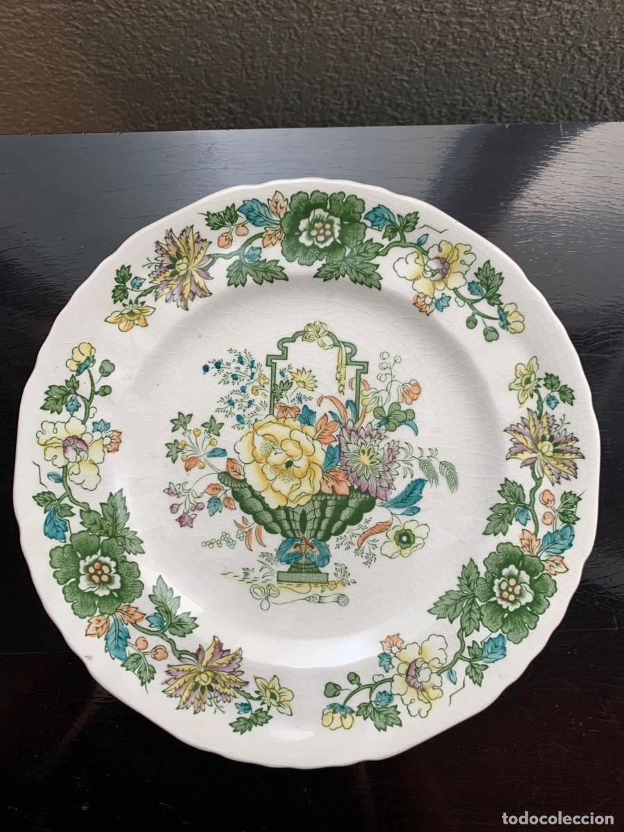Antig&uuml;edades: Plato Mason's Ironstone Florales