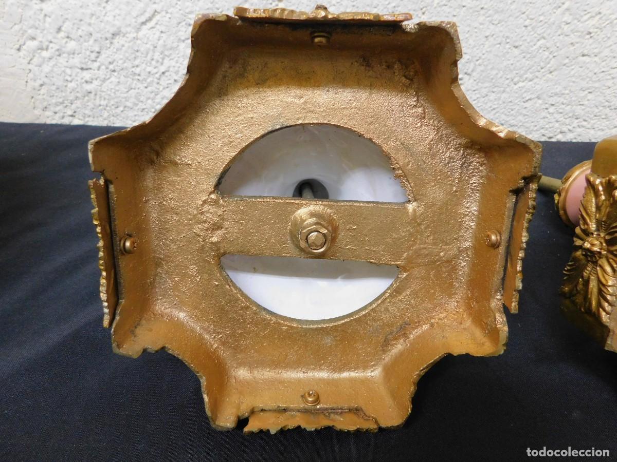 Antig&uuml;edades: PAREJA DE JARRONES DE PORCELANA Y BRONCE - Foto 23