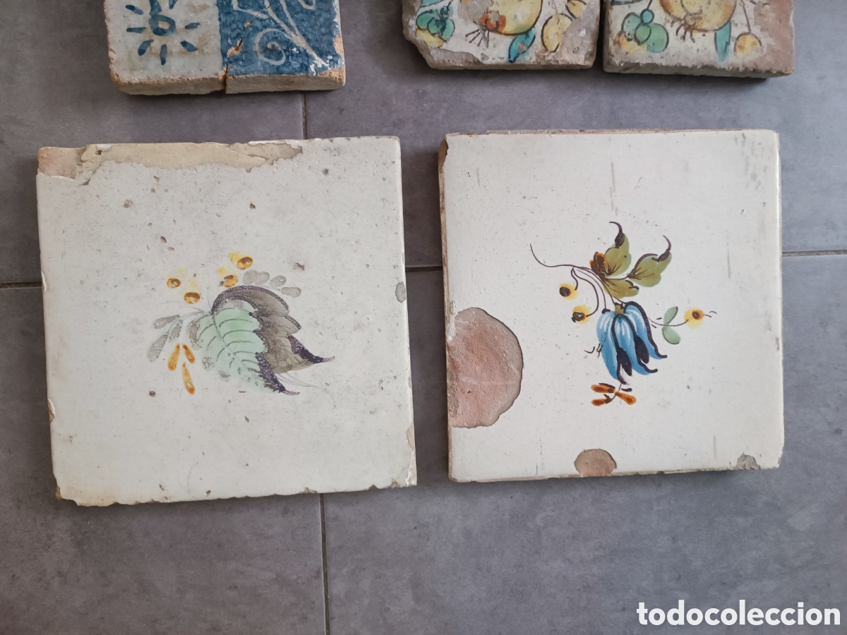 Antig&uuml;edades: Conjunto Baldosas antiguas - Foto 2
