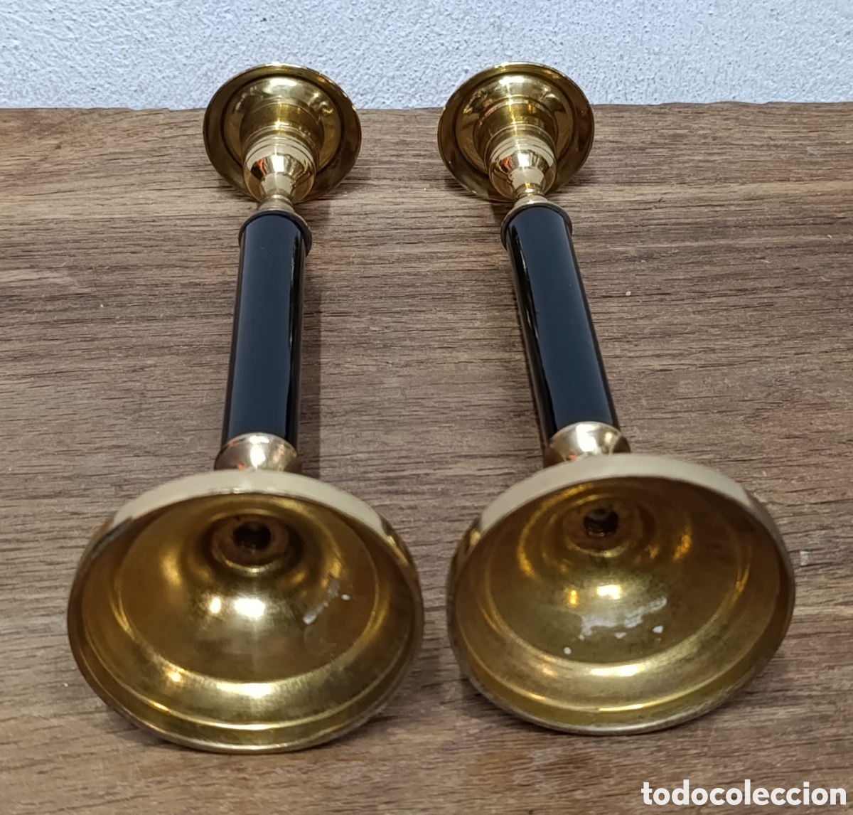 Antig&uuml;edades: PAREJA DE CANDELABROS FRANCESES ESTILO IMPERIO - Foto 6