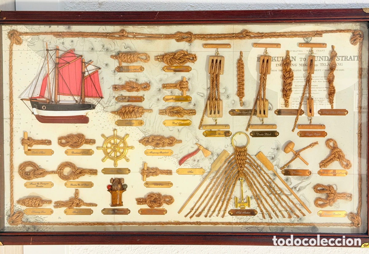 Antig&uuml;edades: Cuadro de Nudos Marineros