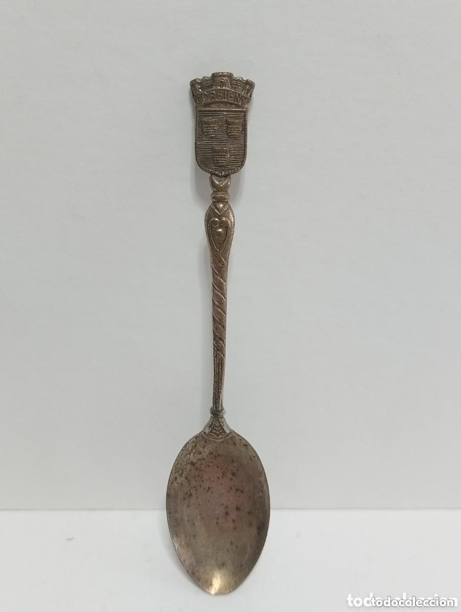 Antig&uuml;edades: RARA - ANTIGUA CUCHARILLA EN PLATA. NIVERNA IS CORBIGNY