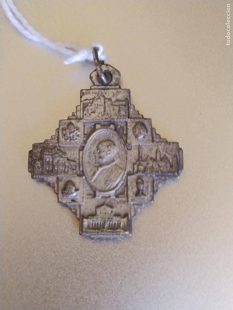 Antig&uuml;edades: Antigua medalla religiosa. Beata Soledad Torres Acosta.